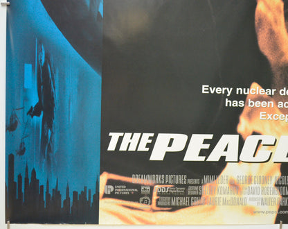 THE PEACEMAKER (Bottom Left) Cinema Quad Movie Poster 