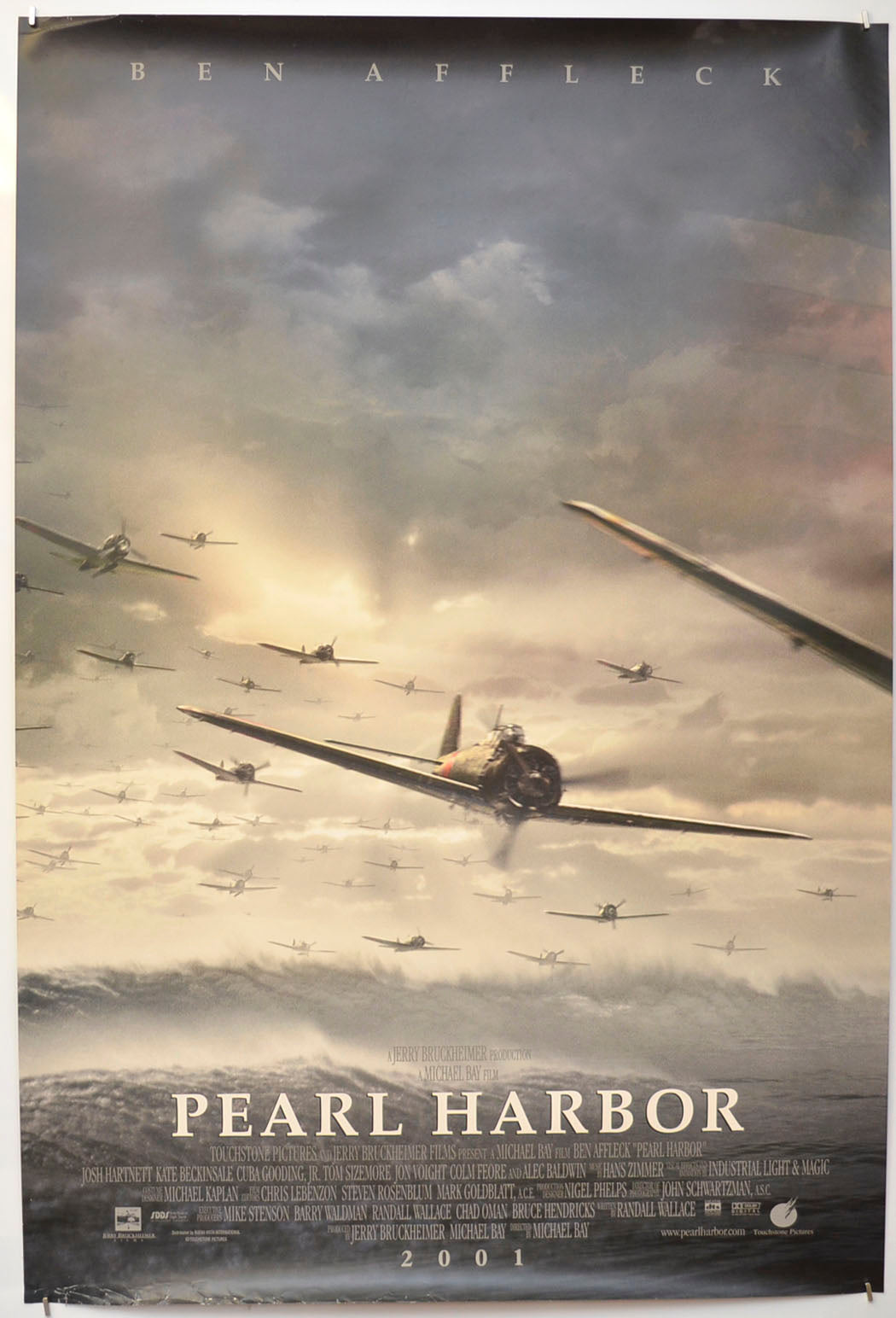 Pearl Harbor (Teaser / Advance Version) Original One Sheet Poster - Film Poster - Movie Poster