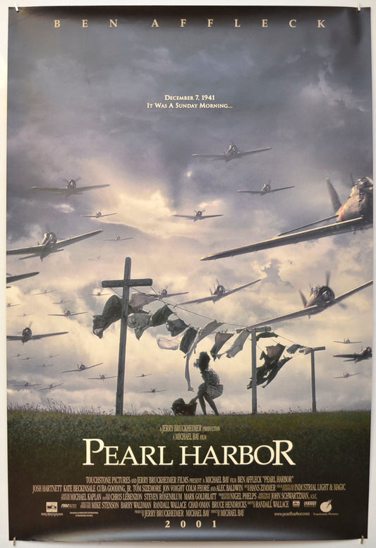 Pearl Harbor (Teaser / Advance Version 2) Original One Sheet Poster - Film Poster - Movie Poster