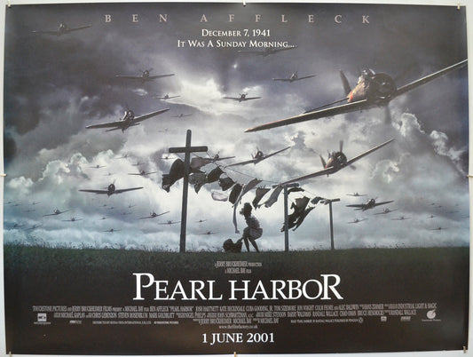 Pearl Harbor (Teaser / Advance Version) - Original Quad Poster - Film Poster - Movie Poster