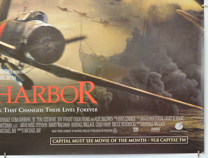 Pearl Harbor (Bottom Right) Cinema Quad Movie Poster 