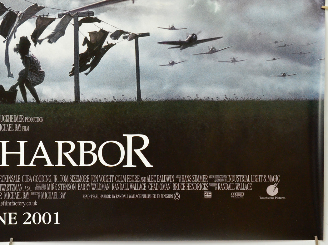 Pearl Harbor (Bottom Right) Cinema Quad Movie Poster 