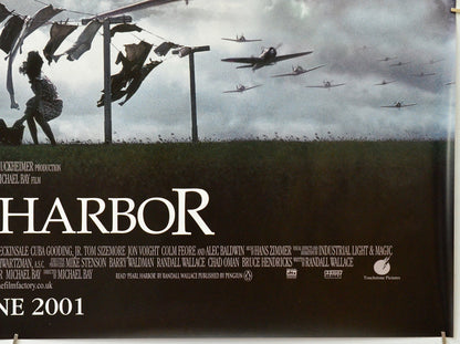 Pearl Harbor (Bottom Right) Cinema Quad Movie Poster 