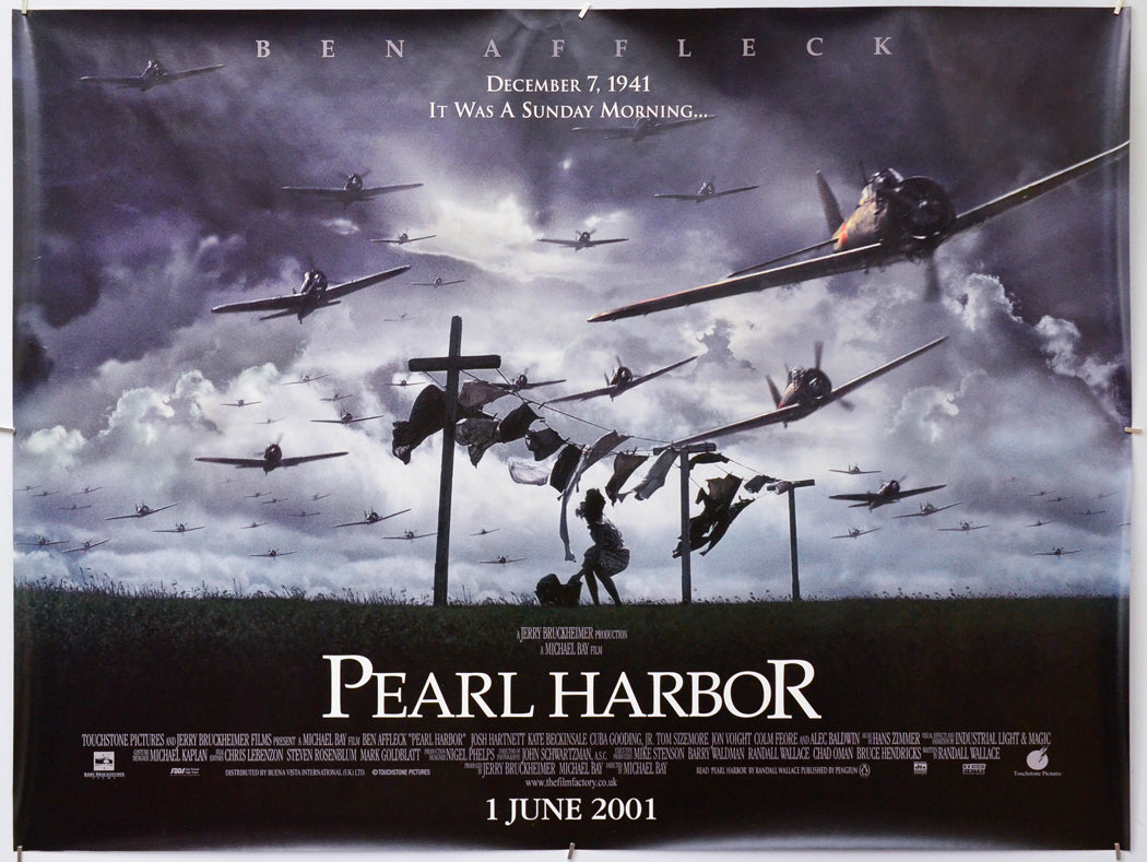 Pearl Harbor - Original Quad Poster - Film Poster - Movie Poster