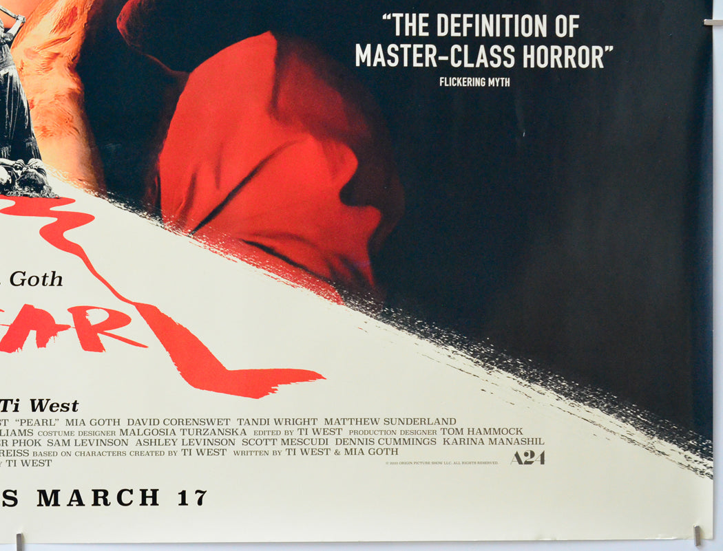 Pearl (Bottom Right) Cinema Quad Movie Poster 
