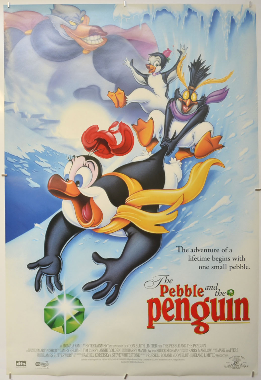 The Pebble And The Penguin Original One Sheet Poster - Film Poster - Movie Poster