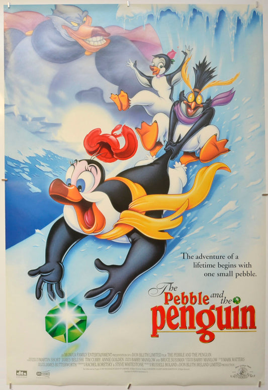 The Pebble And The Penguin Original One Sheet Poster - Film Poster - Movie Poster