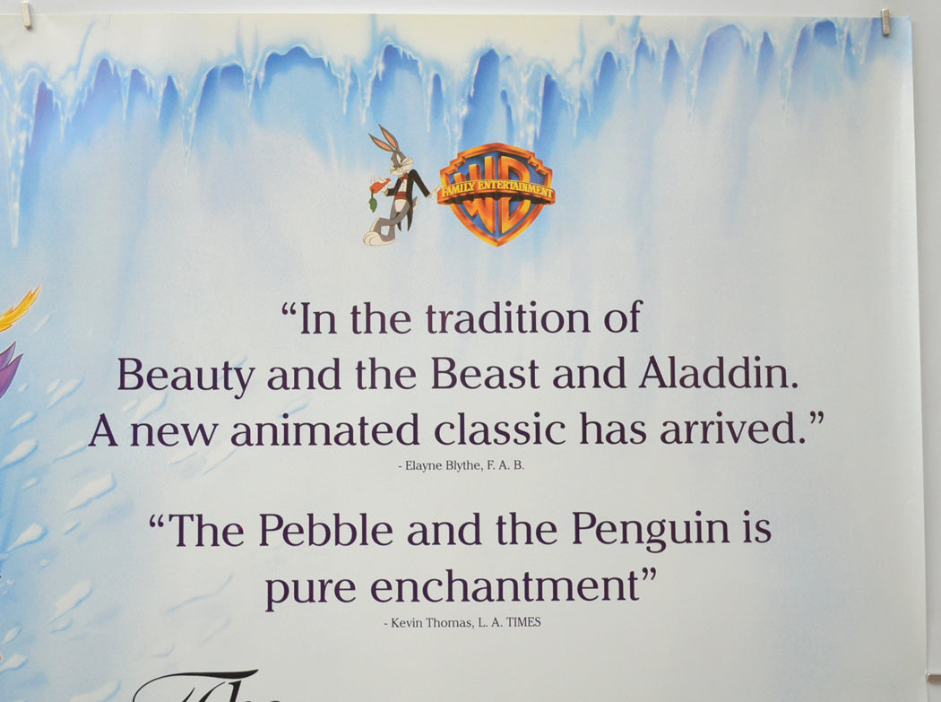 THE PEBBLE AND THE PENGUIN (Top Right) Cinema Quad Movie Poster 