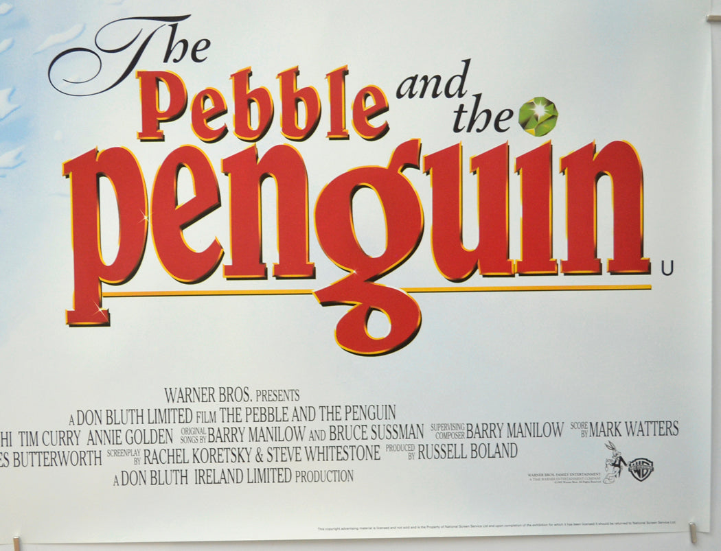 THE PEBBLE AND THE PENGUIN (Bottom Right) Cinema Quad Movie Poster 