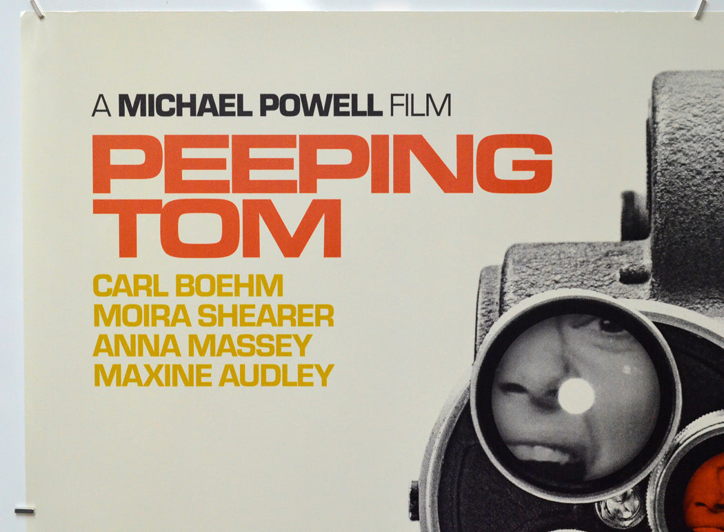 “Peeping Tom” Original Quad Poster Film Poster Movie Poster