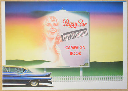 Peggy Sue Got Married Original 4 Page Cinema Exhibitors Campaign Press Book (UK)