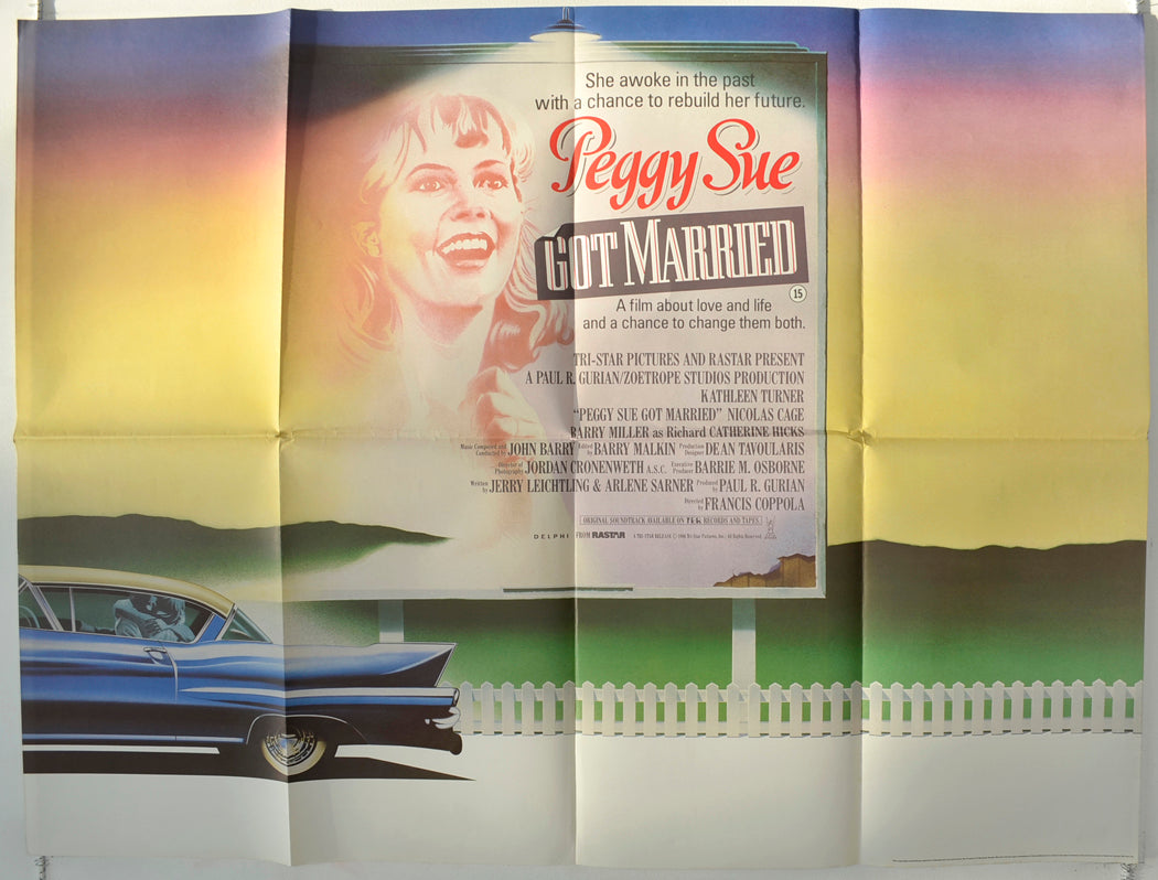 Peggy Sue Got Married  Original Quad Poster - Film Poster - Movie Poster 