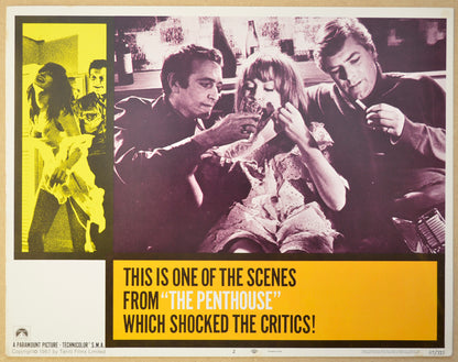 THE PENTHOUSE (Card 2) Cinema Lobby Card Set 