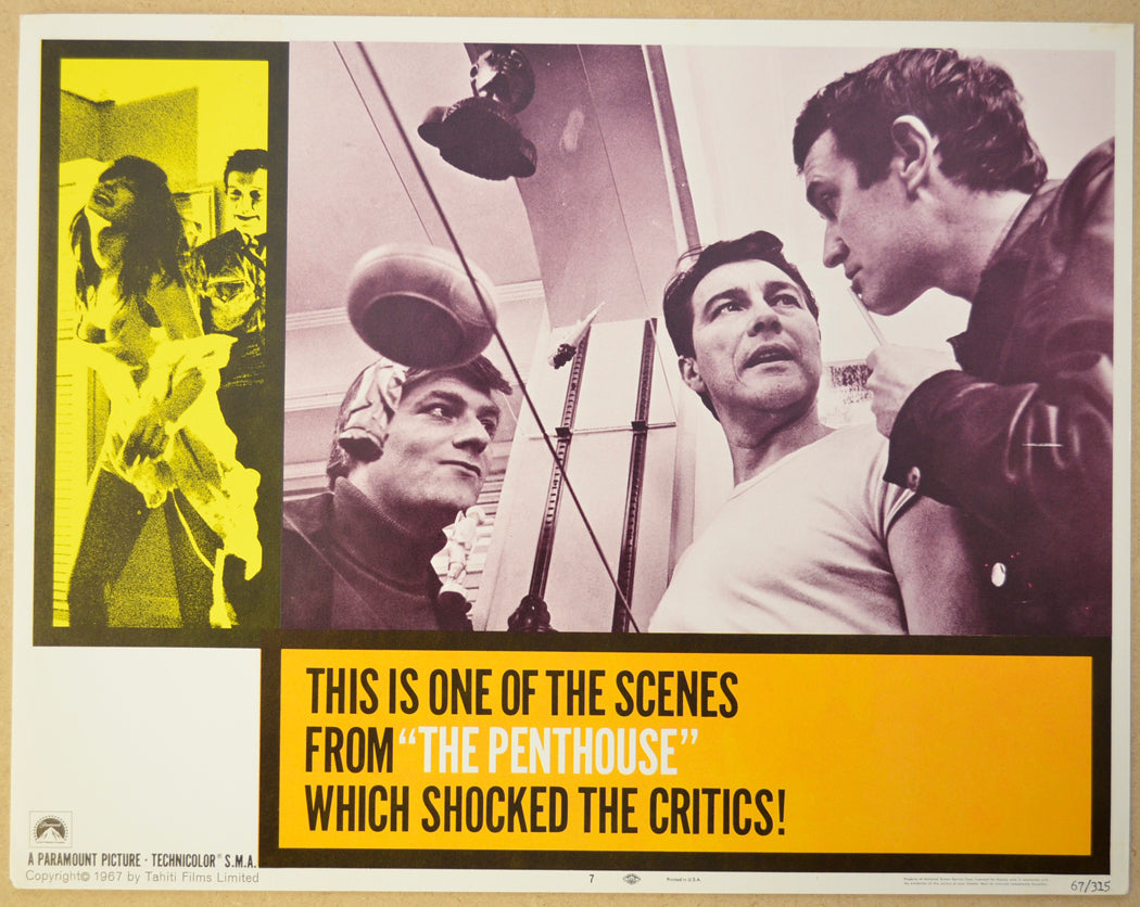 THE PENTHOUSE (Card 7) Cinema Lobby Card Set 