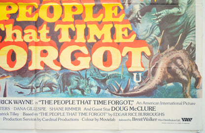 THE PEOPLE THAT TIME FORGOT (Bottom Right) Cinema Quad Movie Poster 