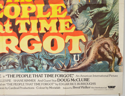 THE PEOPLE THAT TIME FORGOT (Bottom Right) Cinema Quad Movie Poster 