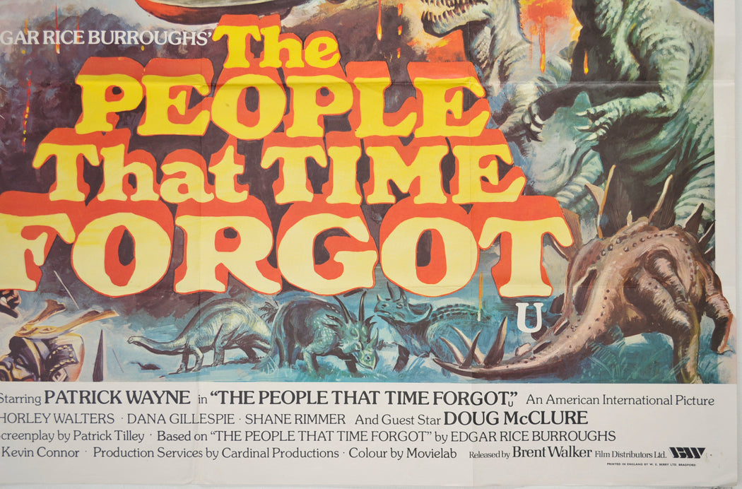 THE PEOPLE THAT TIME FORGOT (Bottom Right) Cinema Quad Movie Poster 