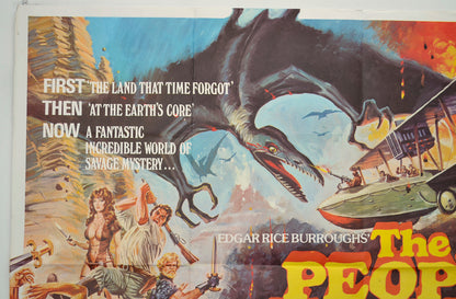 THE PEOPLE THAT TIME FORGOT (Top Left) Cinema Quad Movie Poster 