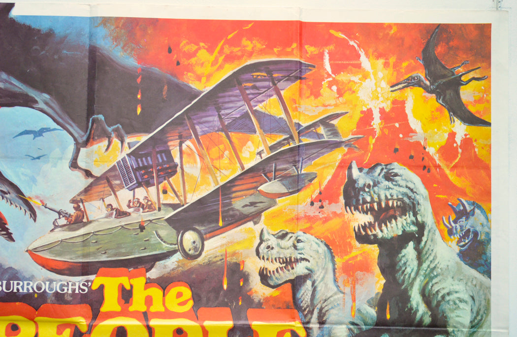 THE PEOPLE THAT TIME FORGOT (Top Right) Cinema Quad Movie Poster 