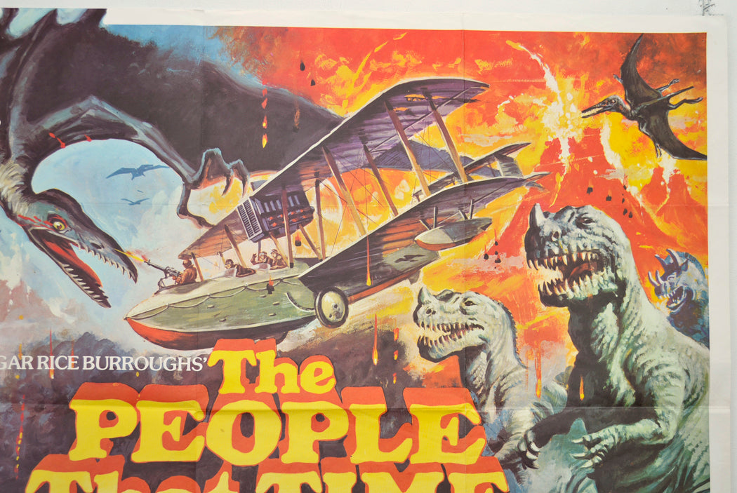 THE PEOPLE THAT TIME FORGOT (Top Right) Cinema Quad Movie Poster 