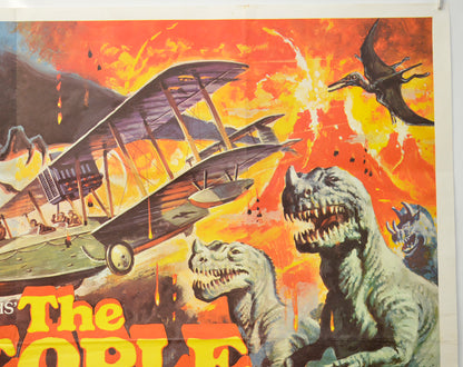 THE PEOPLE THAT TIME FORGOT (Top Right) Cinema Quad Movie Poster 