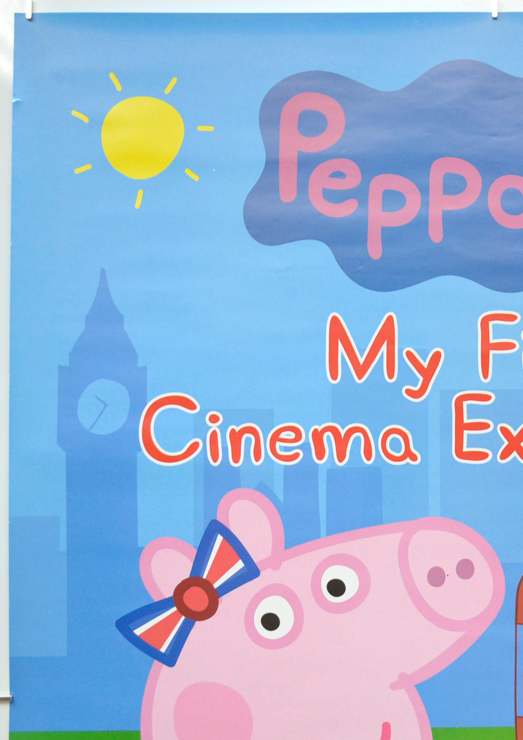 PEPPA PIG: MY FIRST CINEMA EXPERIENCE (Top Left) Cinema One Sheet Movie Poster 