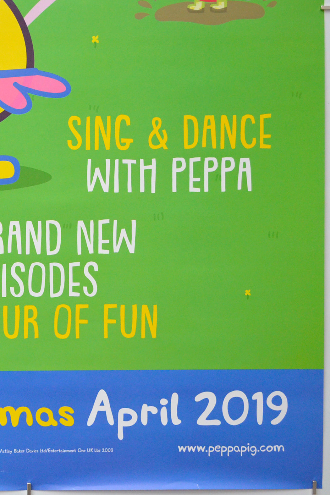 PEPPA PIG FESTIVAL OF FUN (Bottom Right) Cinema One Sheet Movie Poster 