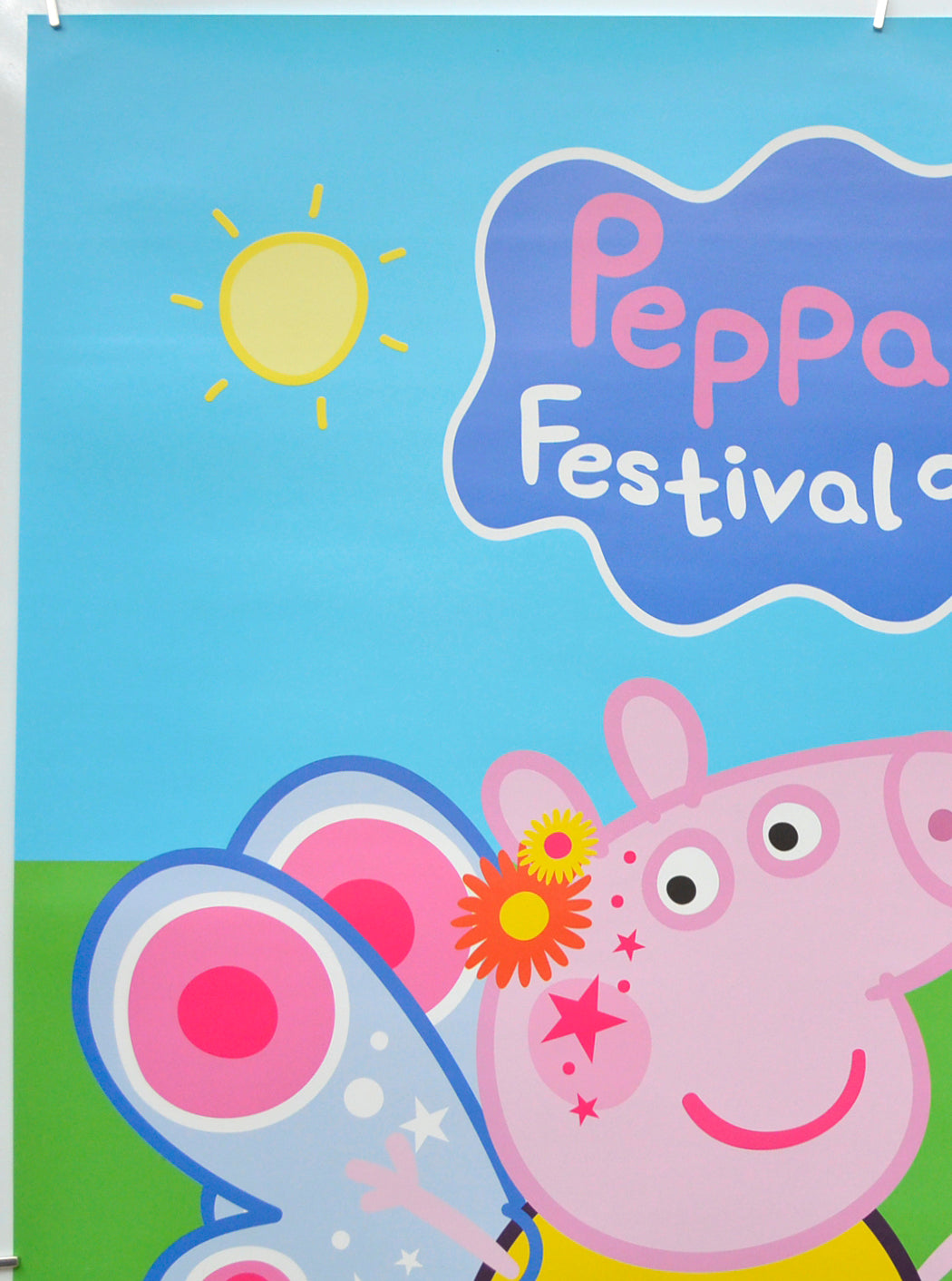 PEPPA PIG FESTIVAL OF FUN (Top Left) Cinema One Sheet Movie Poster 