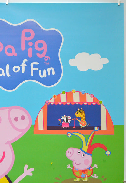 PEPPA PIG FESTIVAL OF FUN (Top Right) Cinema One Sheet Movie Poster 