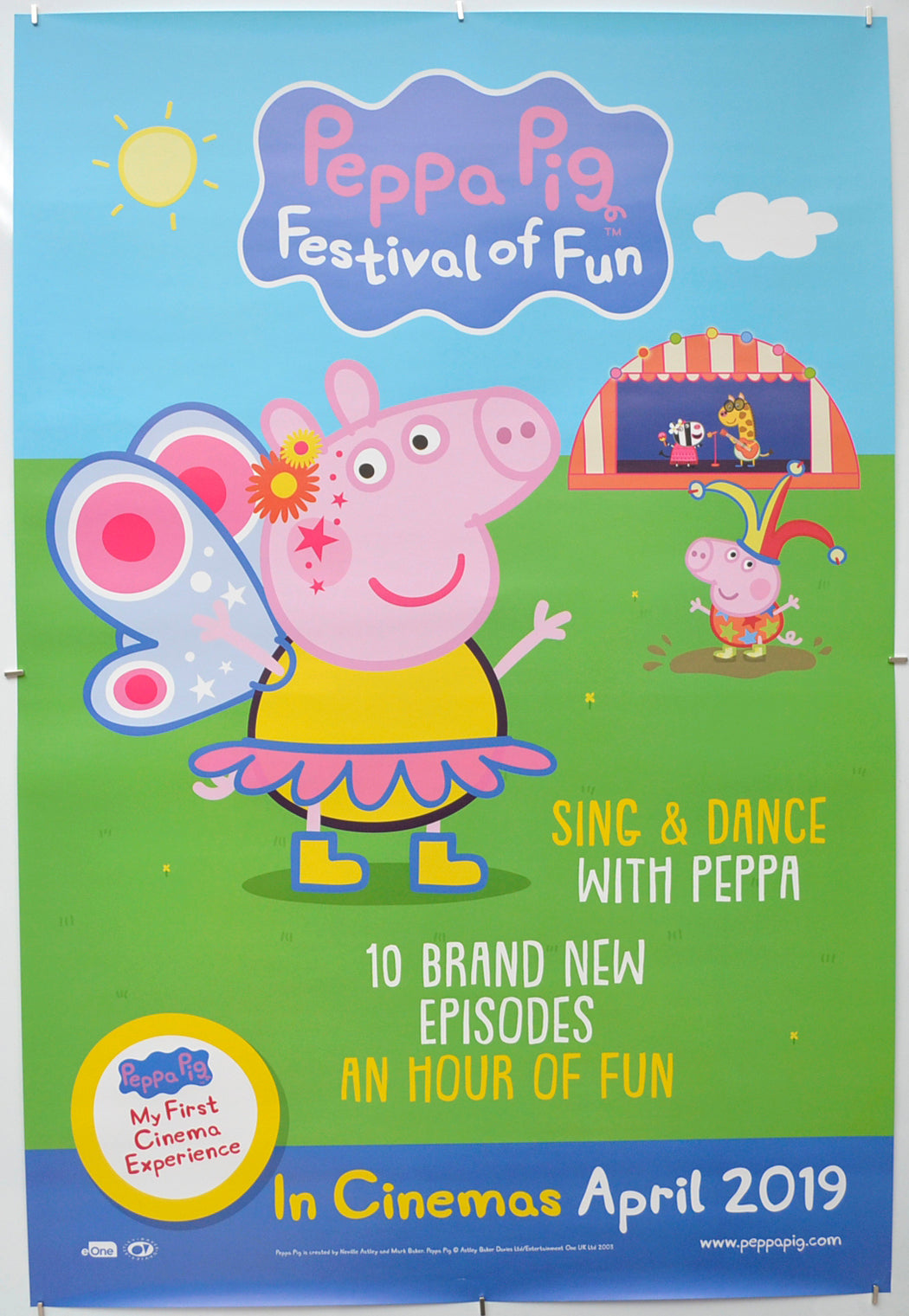 Peppa Pig: Festival Of Fun - Original One Sheet Poster - Film Poster - Movie Poster