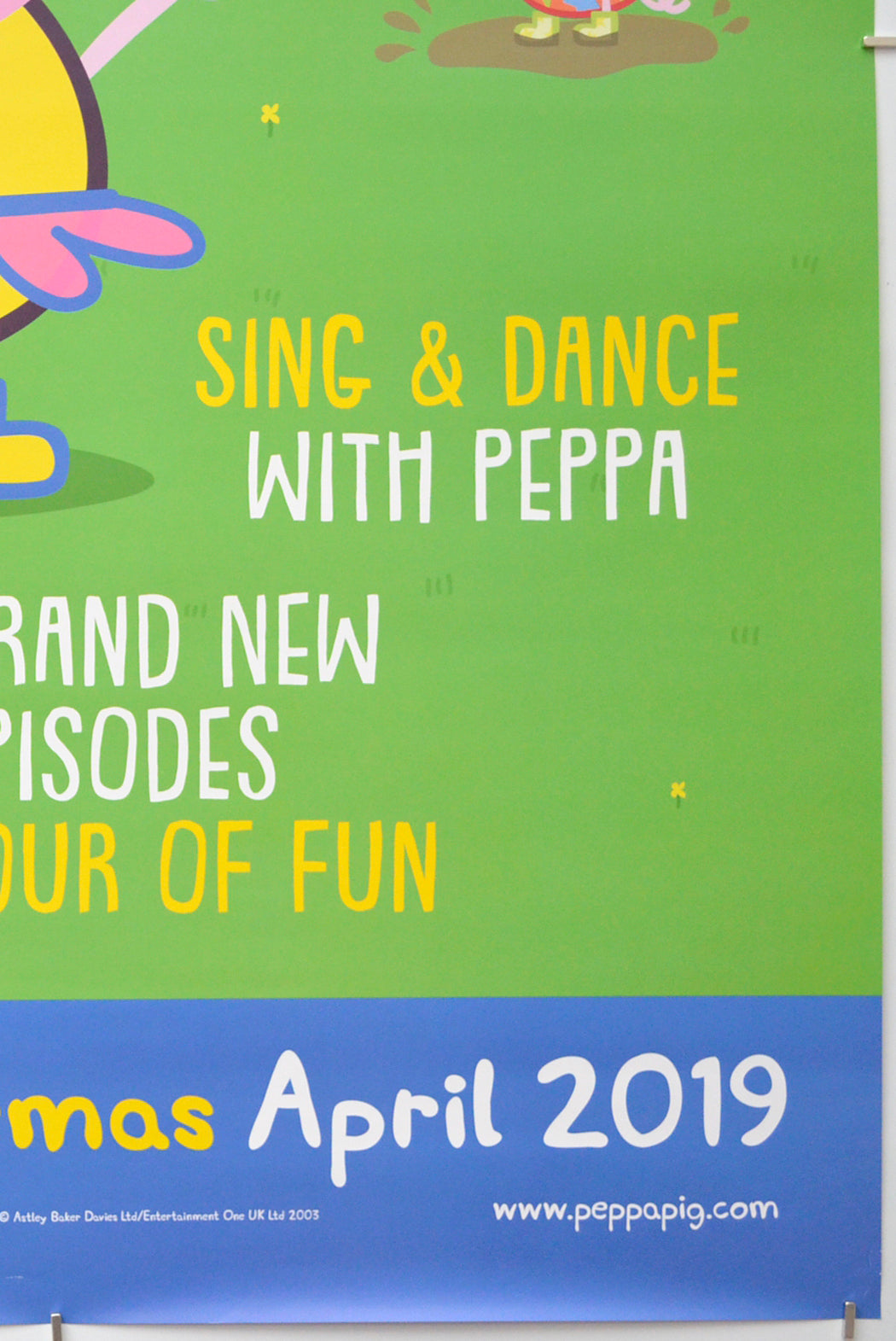 PEPPA PIG FESTIVAL OF FUN (Bottom Right) Cinema One Sheet Movie Poster 