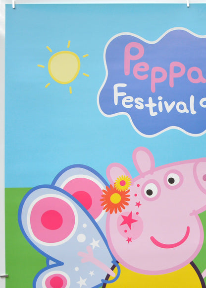 PEPPA PIG FESTIVAL OF FUN (Top Left) Cinema One Sheet Movie Poster 