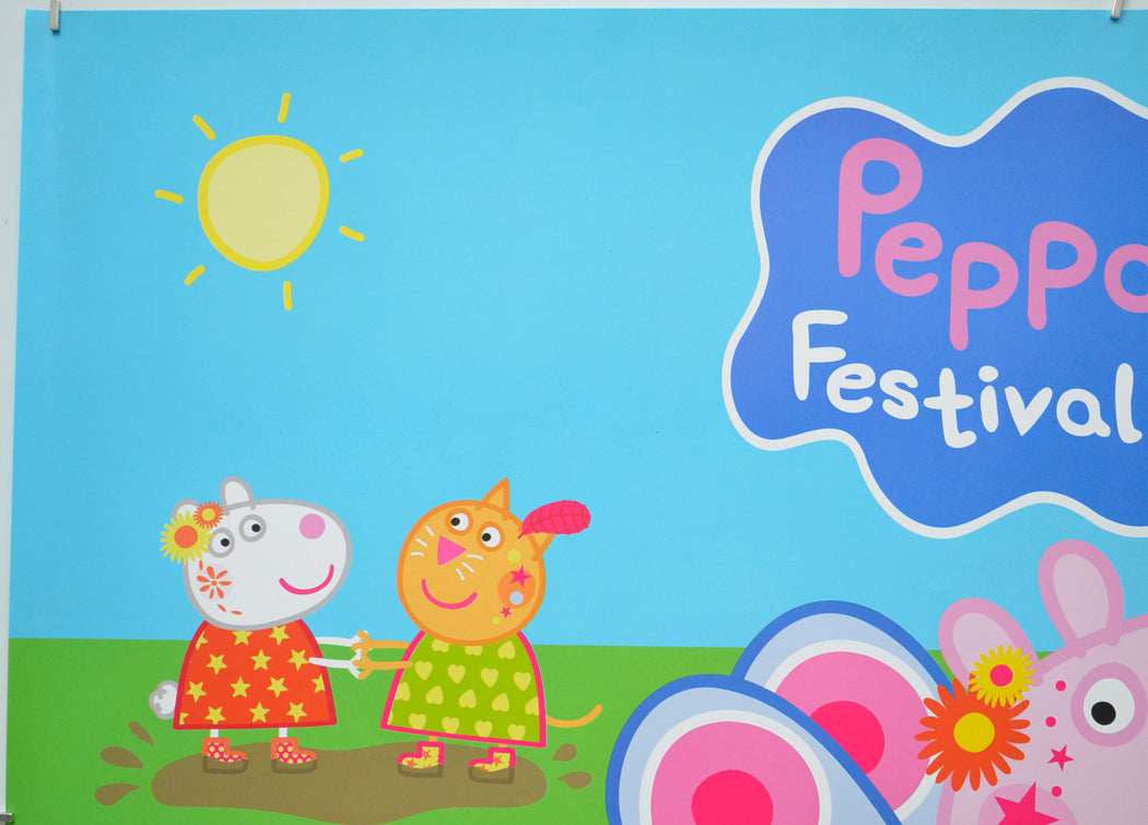 PEPPA PIG: FESTIVAL OF FUN (Top Left) Cinema Quad Movie Poster 