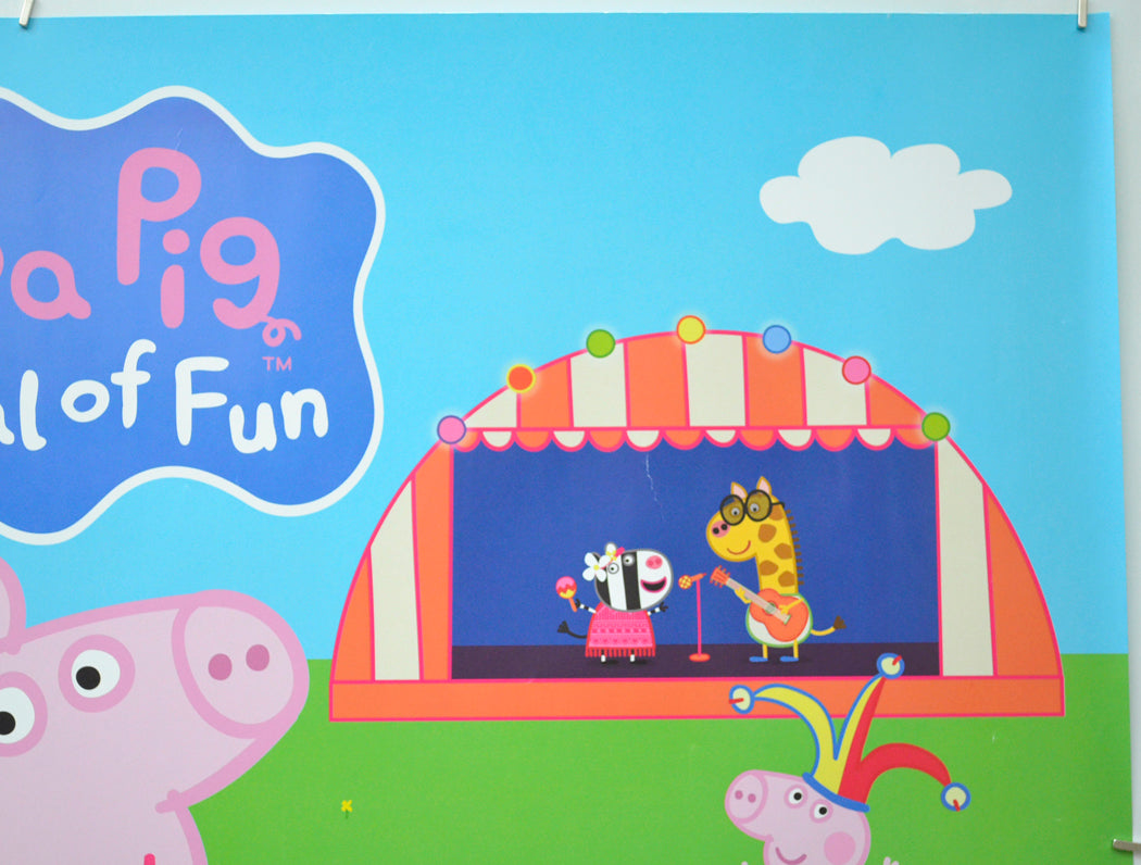 PEPPA PIG: FESTIVAL OF FUN (Top Right) Cinema Quad Movie Poster 