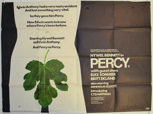 Percy  Original British Quad Poster - Film Poster - Movie Poster 