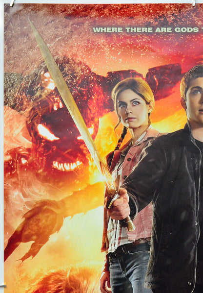 Percy Jackson - Sea Of Monsters (Top Left) Cinema One Sheet Movie Poster 