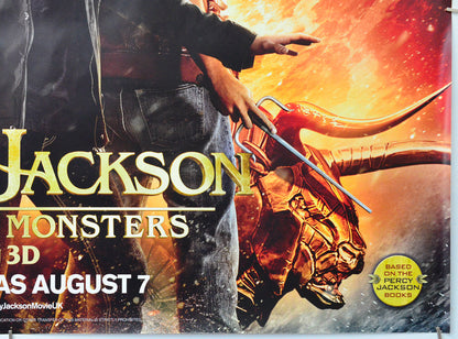 Percy Jackson - Sea Of Monsters (Bottom Right) Cinema Quad Movie Poster 