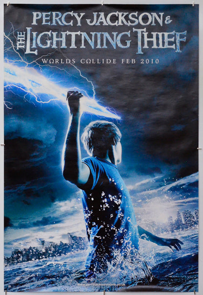 Percy Jackson and The Lightning Thief - Original One Sheet Poster - Film Poster - Movie Poster 