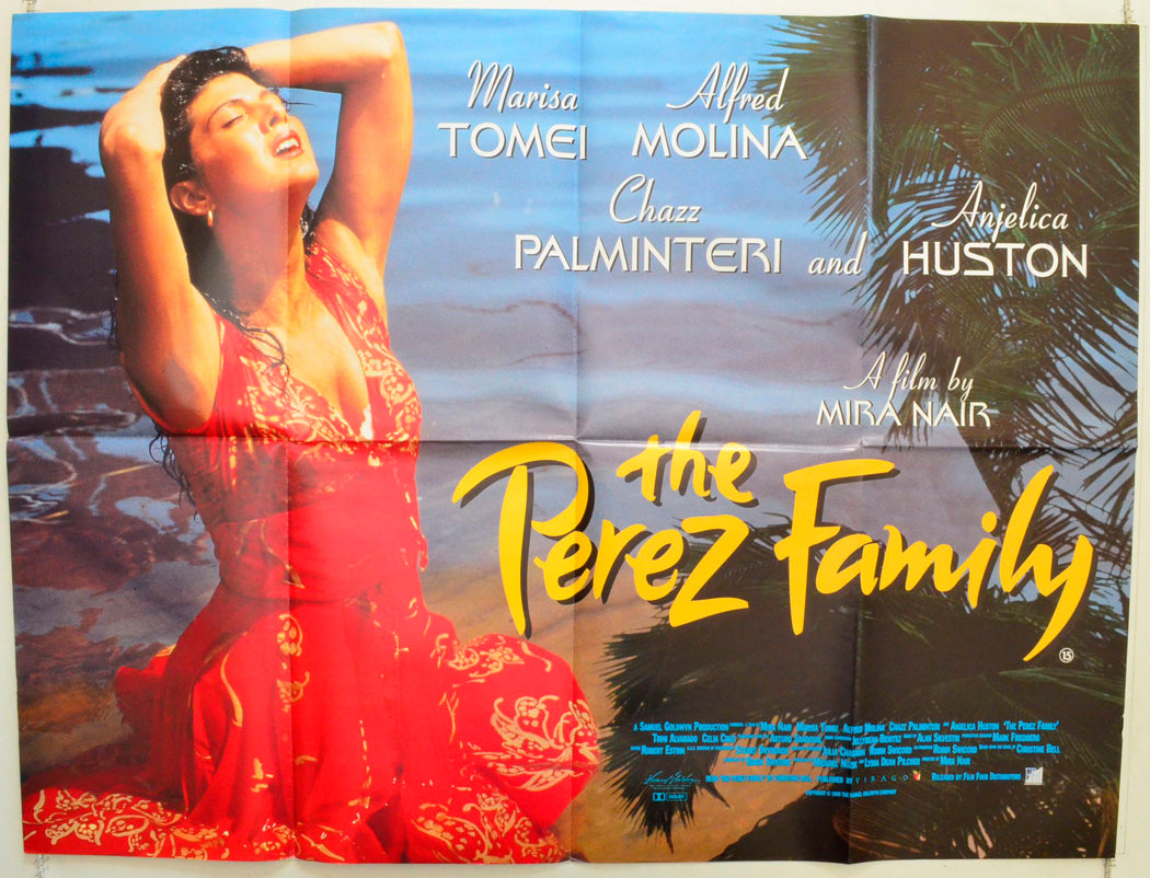 The Perez Family Original British Quad Poster - Film Poster - Movie Poster 