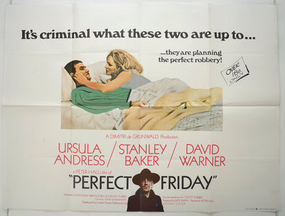 Perfect Friday Original Quad Poster - Film Poster - Movie Poster  