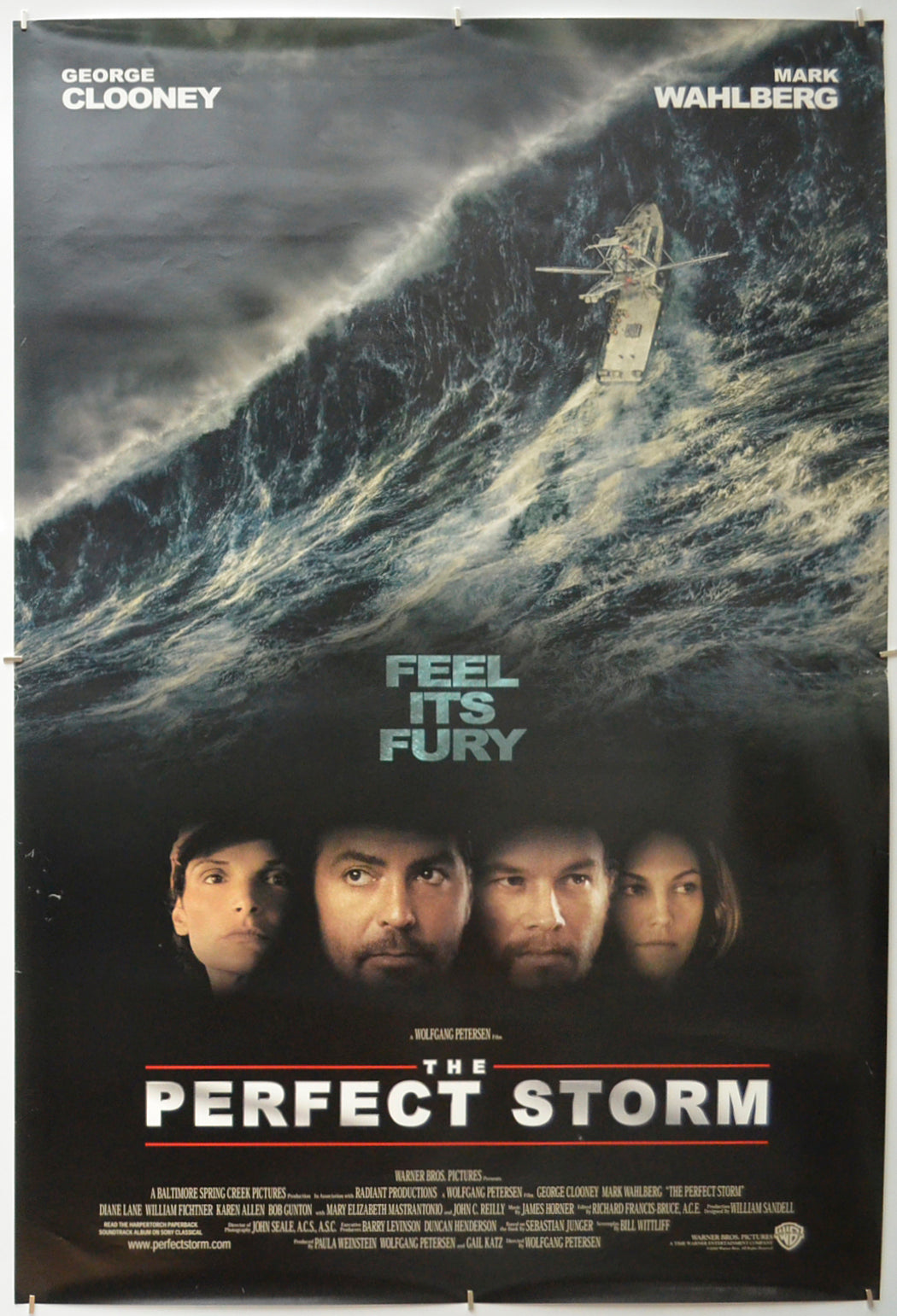 The Perfect Storm  (International Design) Original One Sheet Poster - Film Poster - Movie Poster