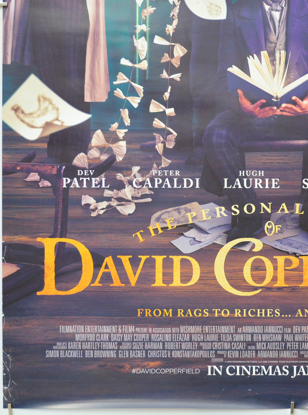 THE PERSONAL HISTORY OF DAVID COPPERFIELD (Bottom Left) Cinema One Sheet Movie Poster 