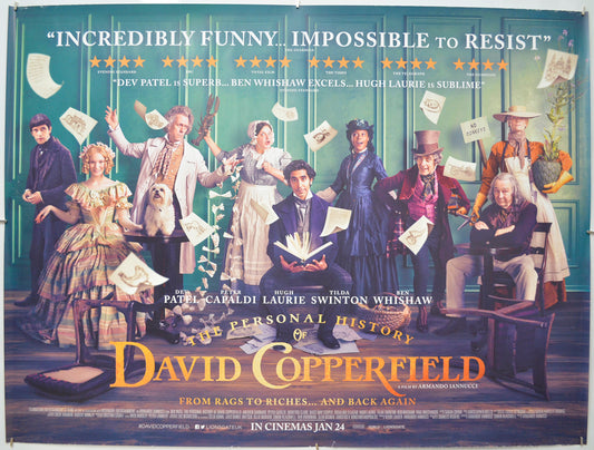 The Personal History of David Copperfield - Original Quad Poster - Film Poster - Movie Poster