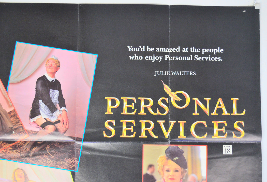 PERSONAL SERVICES (Top Right) Cinema Quad Movie Poster 