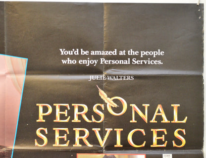 PERSONAL SERVICES (Top Right) Cinema Quad Movie Poster 