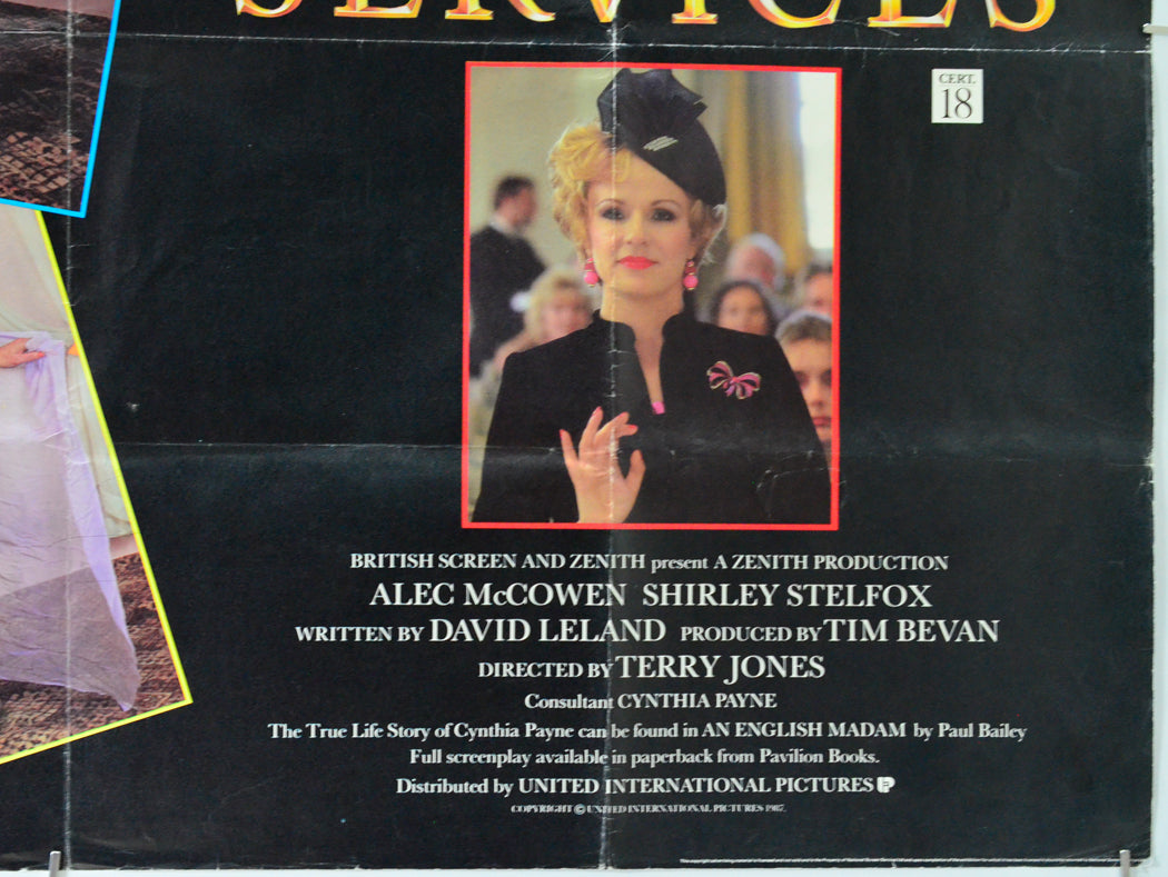 Personal Services (Bottom Right) Cinema Quad Movie Poster 