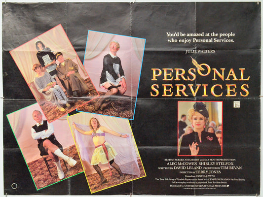 Personal Services - Original Quad Poster - Film Poster - Movie Poster
