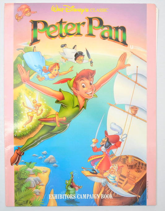 Peter Pan Original 4 Sheet Cinema Exhibitors Campaign Press Book (UK)