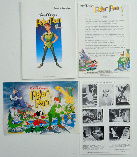 Peter Pan Original Cinema Exhibitors Press Kit  