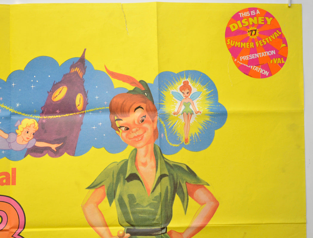 PETER PAN (Top Right) Cinema Quad Movie Poster 